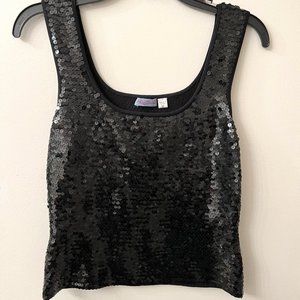 Acrobat Sequin Dressy Tank Top Vintage